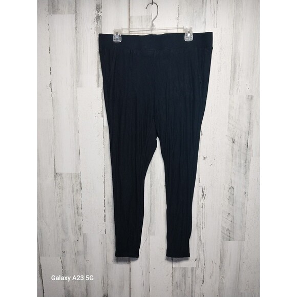 Torrid Full Length Fleece Pocket Legging 2X Black - Picture 1 of 6